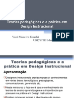 Teorias Pedagógicas e a Prática Em Design Instrucional