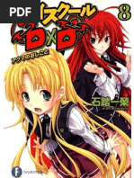 High School DXD - Volumen 08 (DDT) | PDF | Amor | Demonios