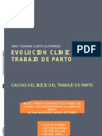 Evolucion Clinica Del Trabajo de Parto