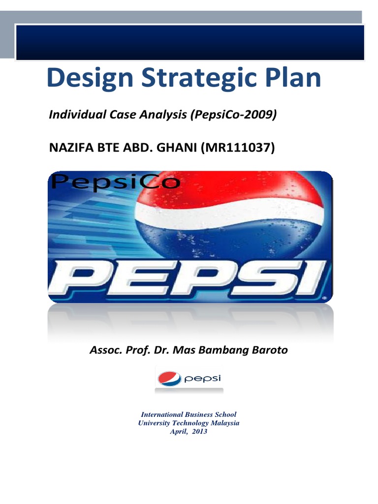 a strategic case study on pepsico