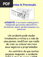Acidentes e Prevenção