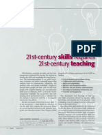 Learning 21st Century Skills Requires 21st Century Teaching