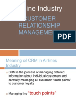 Airline Industry: Customer Relationship Management