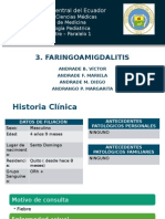 Faringoamigdalitis en niños - caso clínico