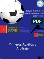 Primeros Auxilios Curso para Arbitros 215 Oficial