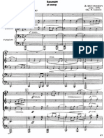 Partituras - Shostakovich (Quarteto Trompete, Trompa, Trombone E Piano)