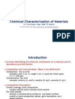 9 Chemical Characterization