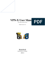 VPN-X User Manual