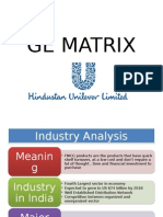 FMCG Industry Analysis and Major Players in India including HUL