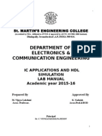 Ica and HDL Lab