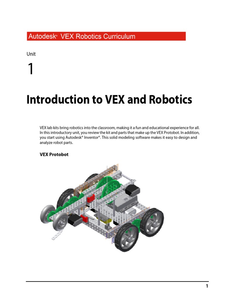 Vex Unit 01 | Download Free PDF | Rover (Space Exploration) | Canadarm