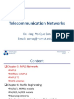 Telecommunication Networks: Dr. - Ing. Vo Que Son Email: Sonvq@hcmut - Edu.vn