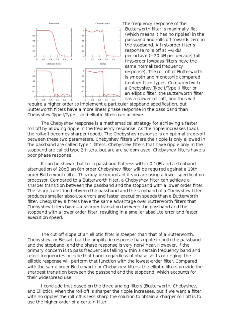 Octave Decade PDF Filter (Signal Processing) Signal Processing