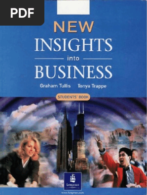 New Insights Into Business Workbook Students Book
