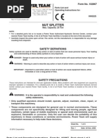 Power Team HNS225 Manual