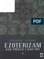 Frithjof Schuon - Ezoterizam Kao Počelo I Kao Put