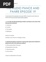 Episode 19 - The Audio PANCE and PANRE Board Review Podcast - The Physician Assistant Life