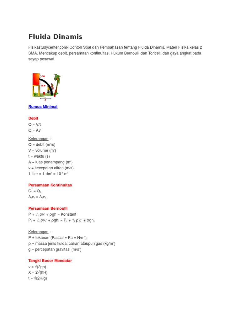 Fluida Dinamis