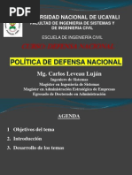  Política de Defensa Nacional