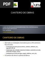 Aula - Canteiro de Obras