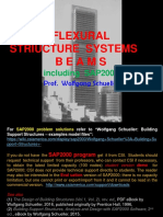 Flexural Structure Systems, Beams - Including SAP2000 (Rev. Ed.), Wolfgang Schueller