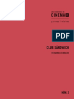 Guión Club Sándwich