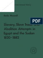 Slave, Slave Trade and Abolition Attempts in Egypt and Sudan 1820-1882 (1981)