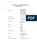 Algunas Técnicas e Instrumentos de Evaluación