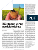 Bee Studies Stir Up Pesticide Debate: in Focus
