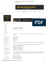Simulado7.Verbos - Blog Do Gramaticando - Gramática Online - 180 Questões de VERBOS PDF