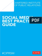 CIPR Social Media Guidelines Final - 2013