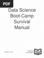 Data Science Boot Camp Survival Manual