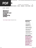 Sample Plans of Study - School of Electrical, Computer and Energy Engineering (ECEE)