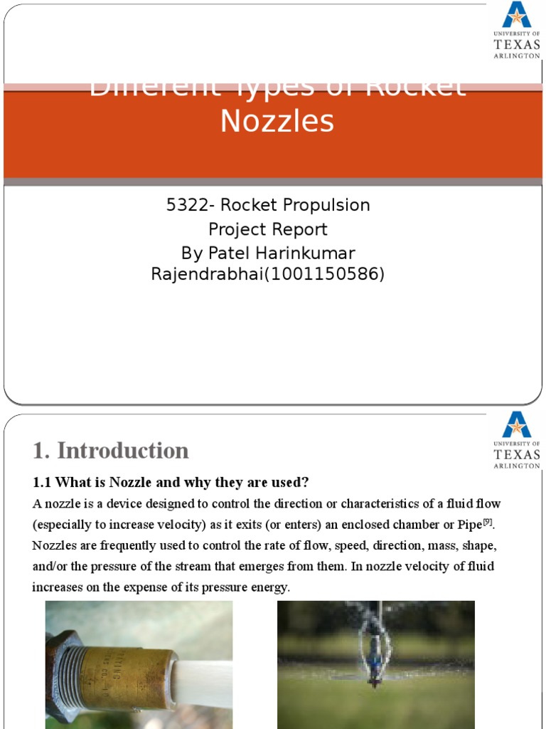 Different Types of Rocket Nozzles PDF Rocket Engine Gas Technologies