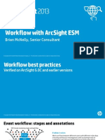 Workflow With HP ArcSight ESM