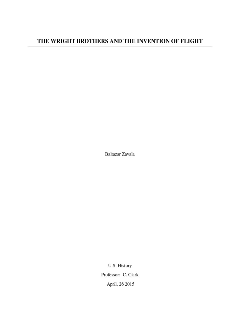 Plane research paper picture