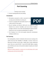 Security Lab1 Port Scanning