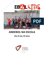 Brojura Andebol 4 4kids Professores