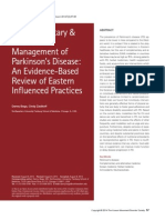 Complementary & Alternative Management of Parkinson's Disease: An Evidence-Based Review of Eastern Influenced Practices