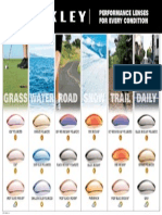 Oakley Lens Color Chart PDF