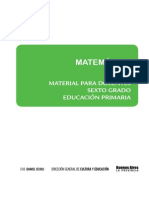 Matematica Sexto Grado PDF