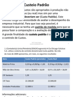 Blocos 18 A 20 - Exercícios de Contabilidade de Custos