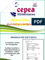 Investigacion de Mercado CEPEA - Atención Al Cliente