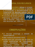 Teoria Geral Dos Recursos