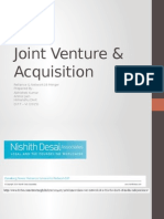 Joint Venture & Acquisition