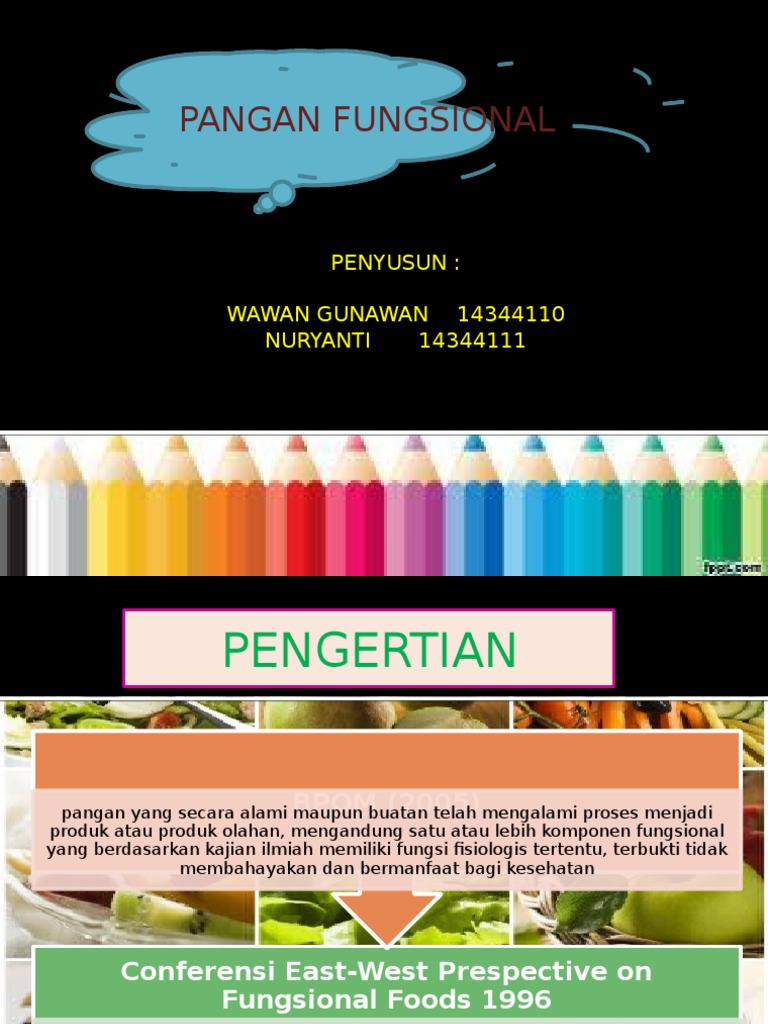 PANGAN FUNGSIONAL PPT PANGAN FUNGSIONAL PPT