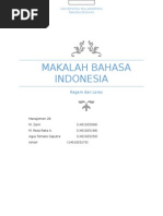 Download Makalah Ragam dan Laras Bahasa Indonesia by Reza Raka SN263928981 doc pdf