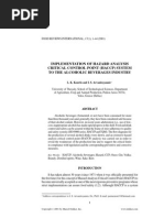 Download Implementation of Hazard Analysis Critical Control Point HACCP System to the Alcoholic Beverages Industry by Ramasubramanian Sankaranarayanan SN263931888 doc pdf
