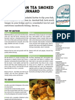 Fal River Festival 2009 Recommended Recipes