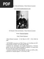 Pierre Gaetan Leymarie - Os Grandes Vultos Da Doutrina